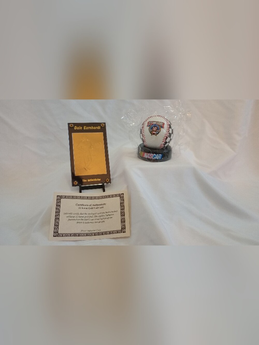 Dale Earnhardt Collector's Card